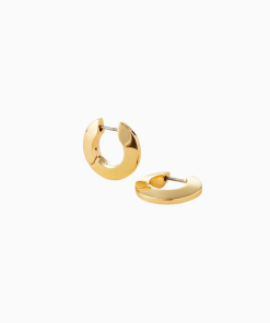 Jenny Bird Small Toni Hinged Hoops in Gold